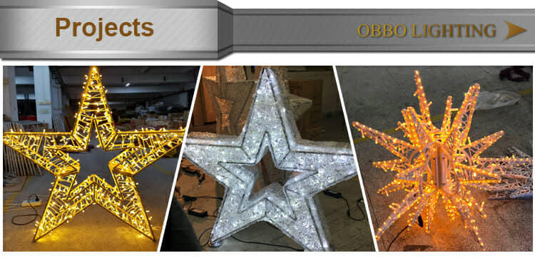 led star sculpture light