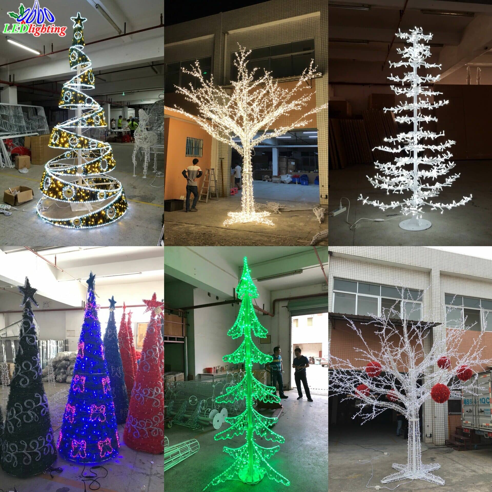 3d led Christmas tree