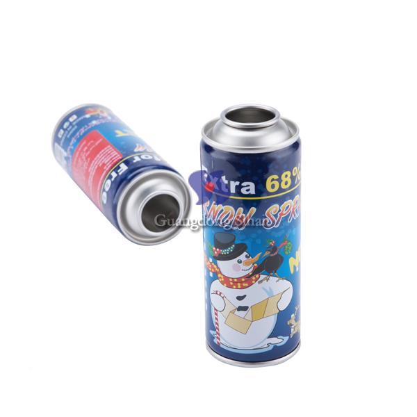 diameter 52mm snow spray aerosol can