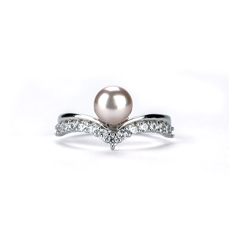Silver Pearl Ring Silver Pearl Ring