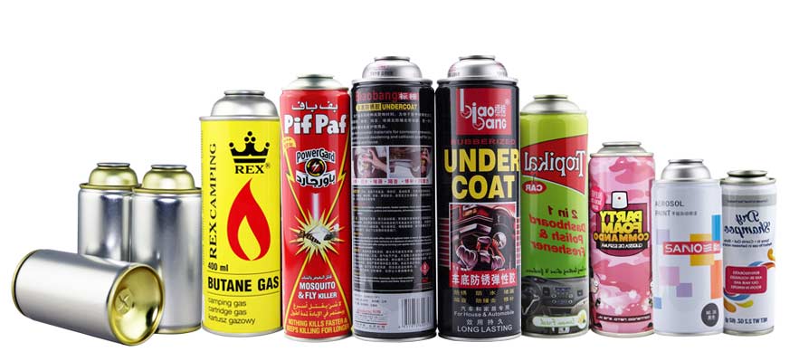 various size aerosol can