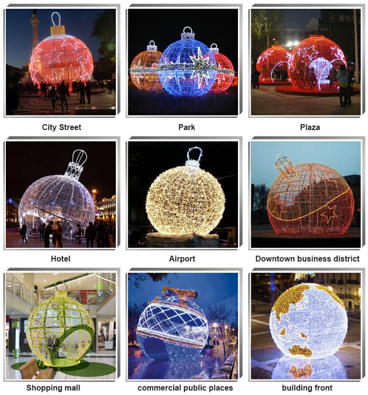 Illuminated led big balls Illuminated led big balls