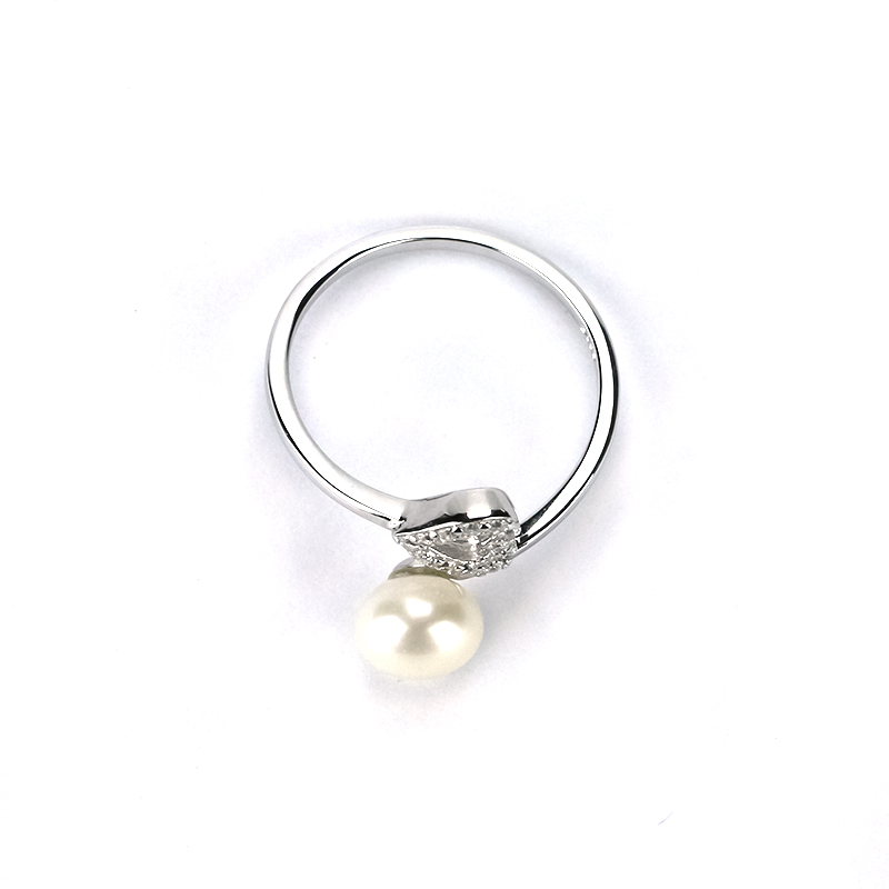 Silver Pearl Ring Silver Pearl Ring