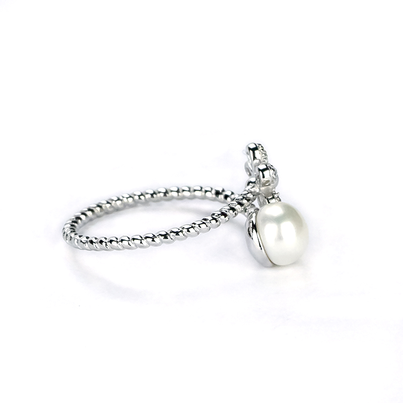 Pearl Pendant Ring