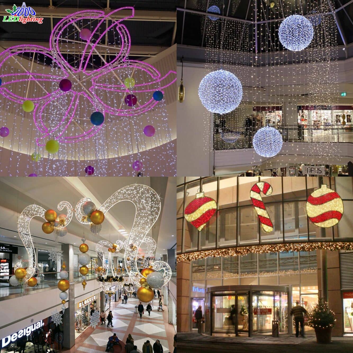 shopping mall indoor decoration light