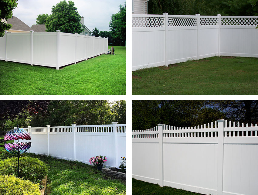 vinyl privacy fence