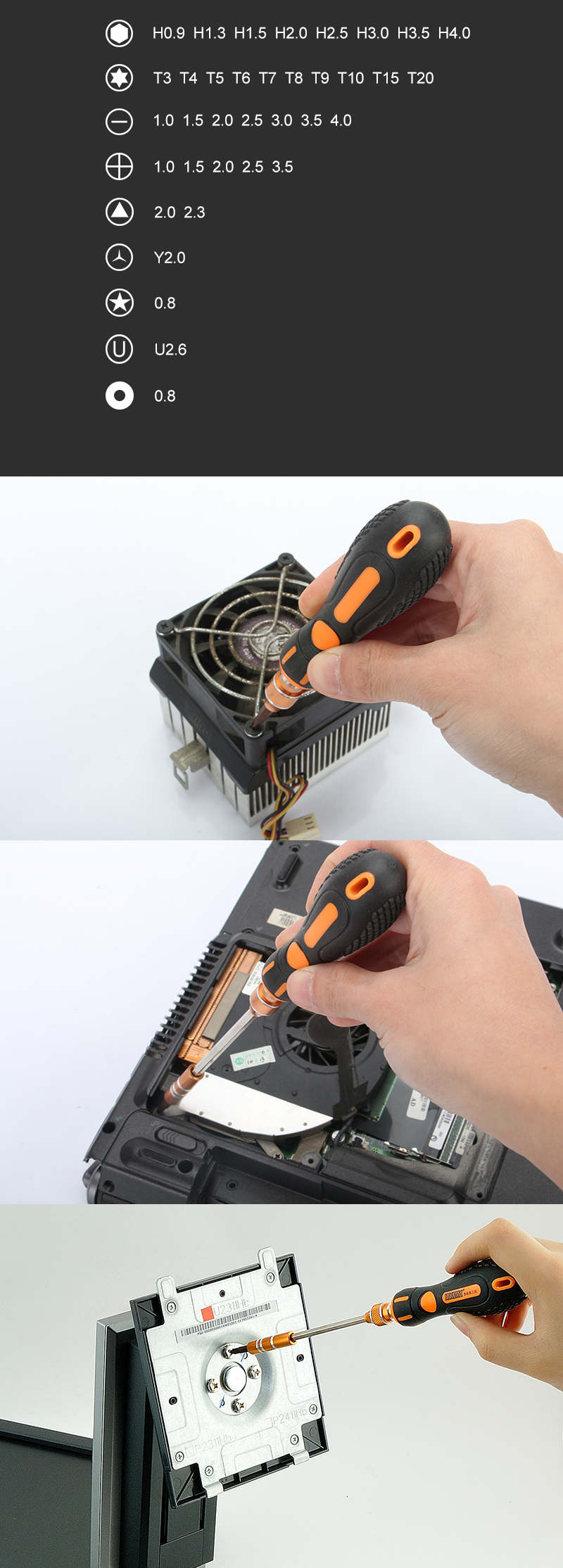 micro screwdriver set for computer