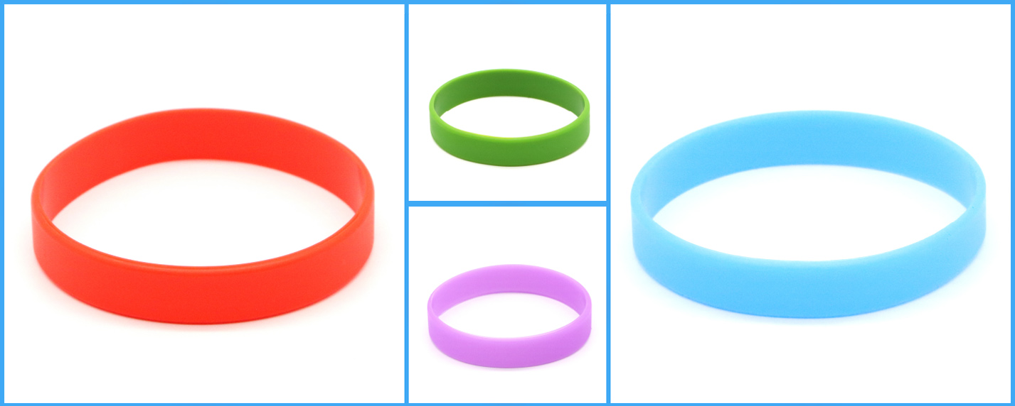 desent gift factory plain pantone color silicone wristband custom