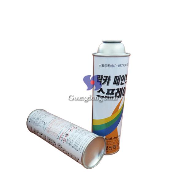 tinplate aerosol spray can