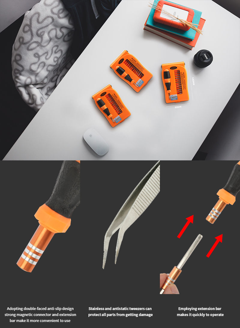 precision screwdriver set for computer repair