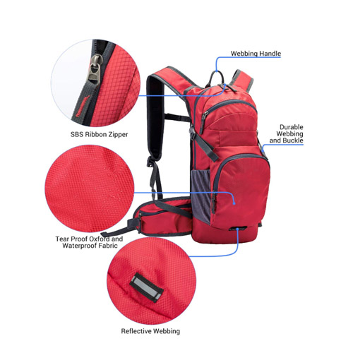 Hydration backpack