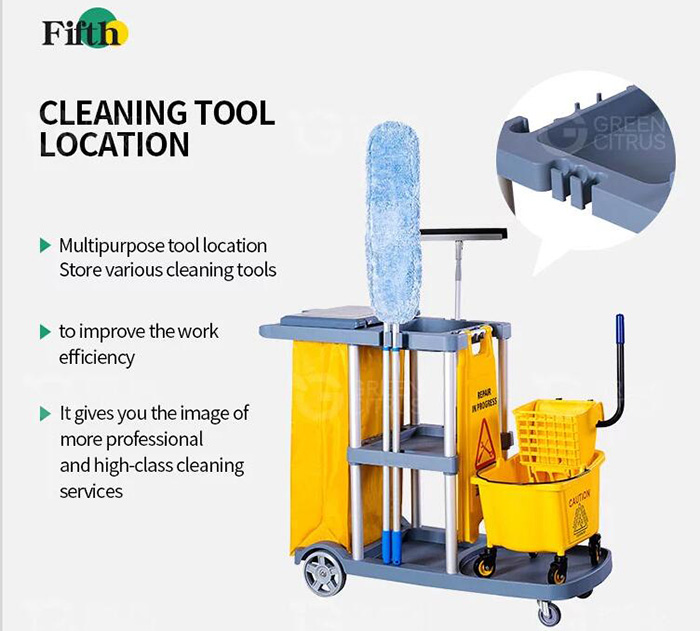 Commercial Cleaning Trolley for Hotel Commercial Cleaning Trolley for Hotel