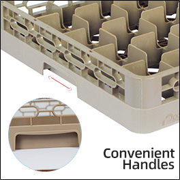 Commercial All Purpose Plastic Glass Racks