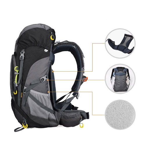 Hiking backpack nylon fabric Hiking backpack nylon fabric