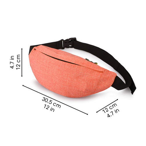 Large capacity waist bag 