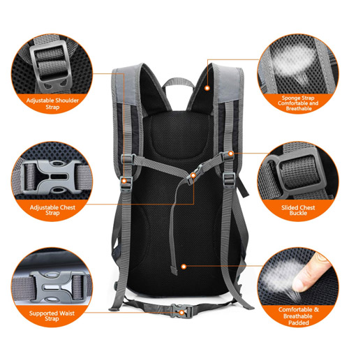 Durable hiking backpack