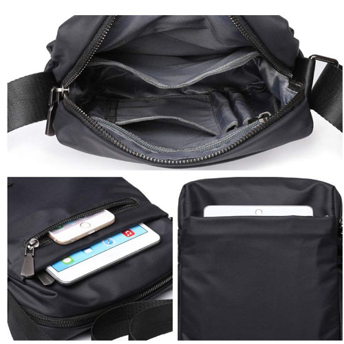 Waterproof shoulder bag