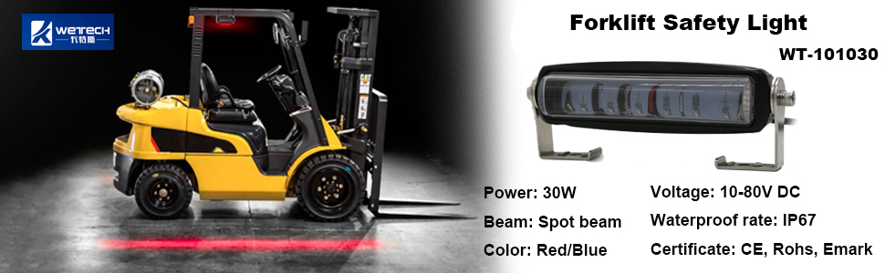 Forklift safety light Forklift safety light