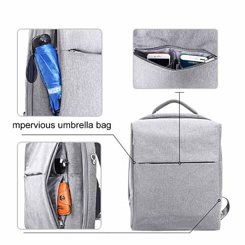 Anti theft travel backpack