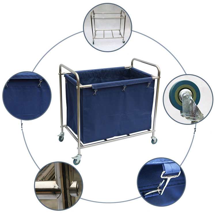 Stainless Steel Laundry Trolley