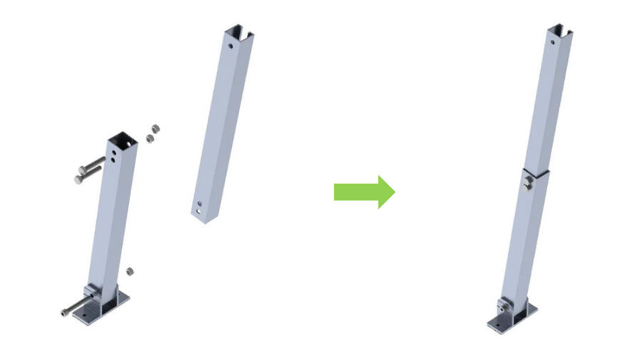 HQ Mount Flat roof Mounting HQ Mount Flat roof Mounting