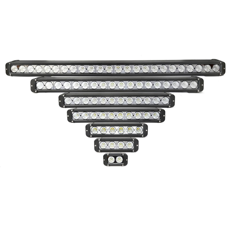 single row auto light bar