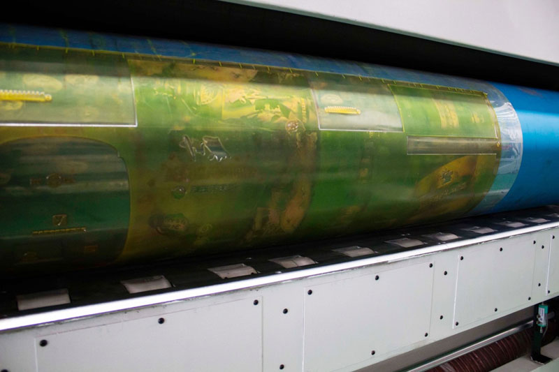 III Flexo Printer Slotter Printing Plate Cylinder