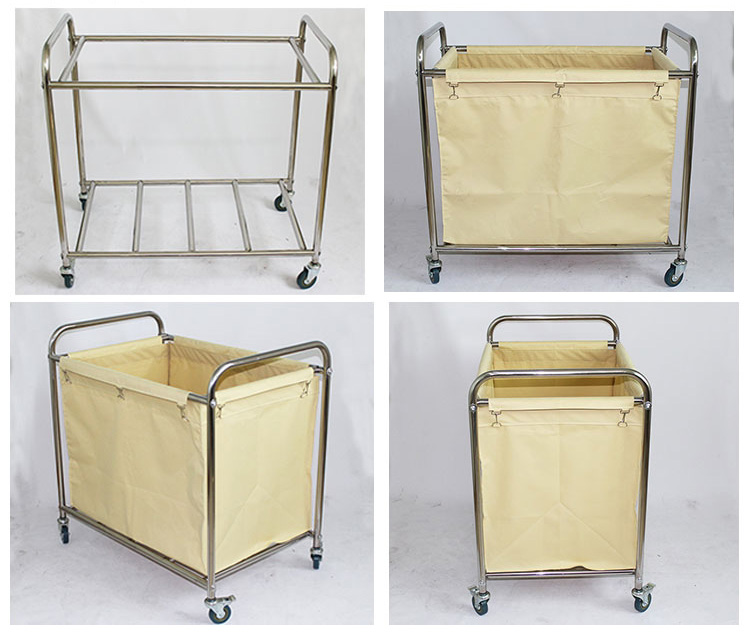 Stainless Steel Laundry Trolley