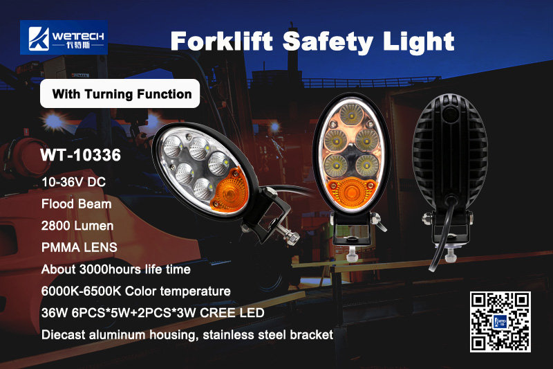 36W Forklift safety light