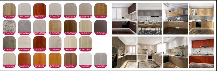 Melamine kitchen door panel