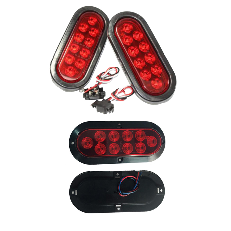 oval led truck light