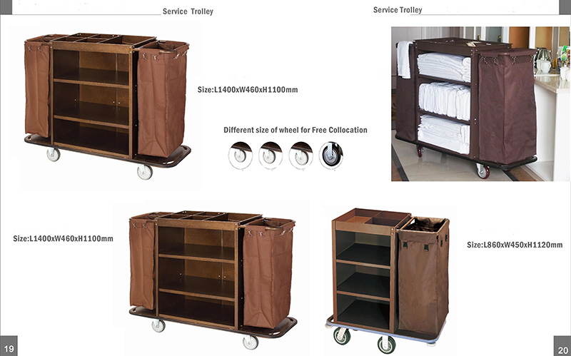 Hotel Bedroom Housekeeping Carts Hotel Bedroom Housekeeping Carts