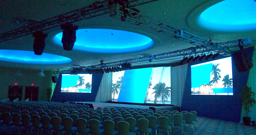 full color rental led display screen