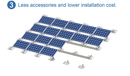 Aluminum ballasted mounting system Aluminum ballasted mounting system