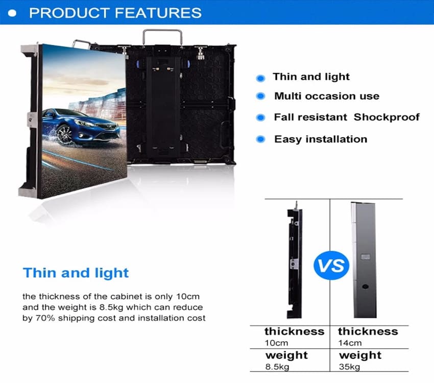 P3.91 Indoor Rental Led Display