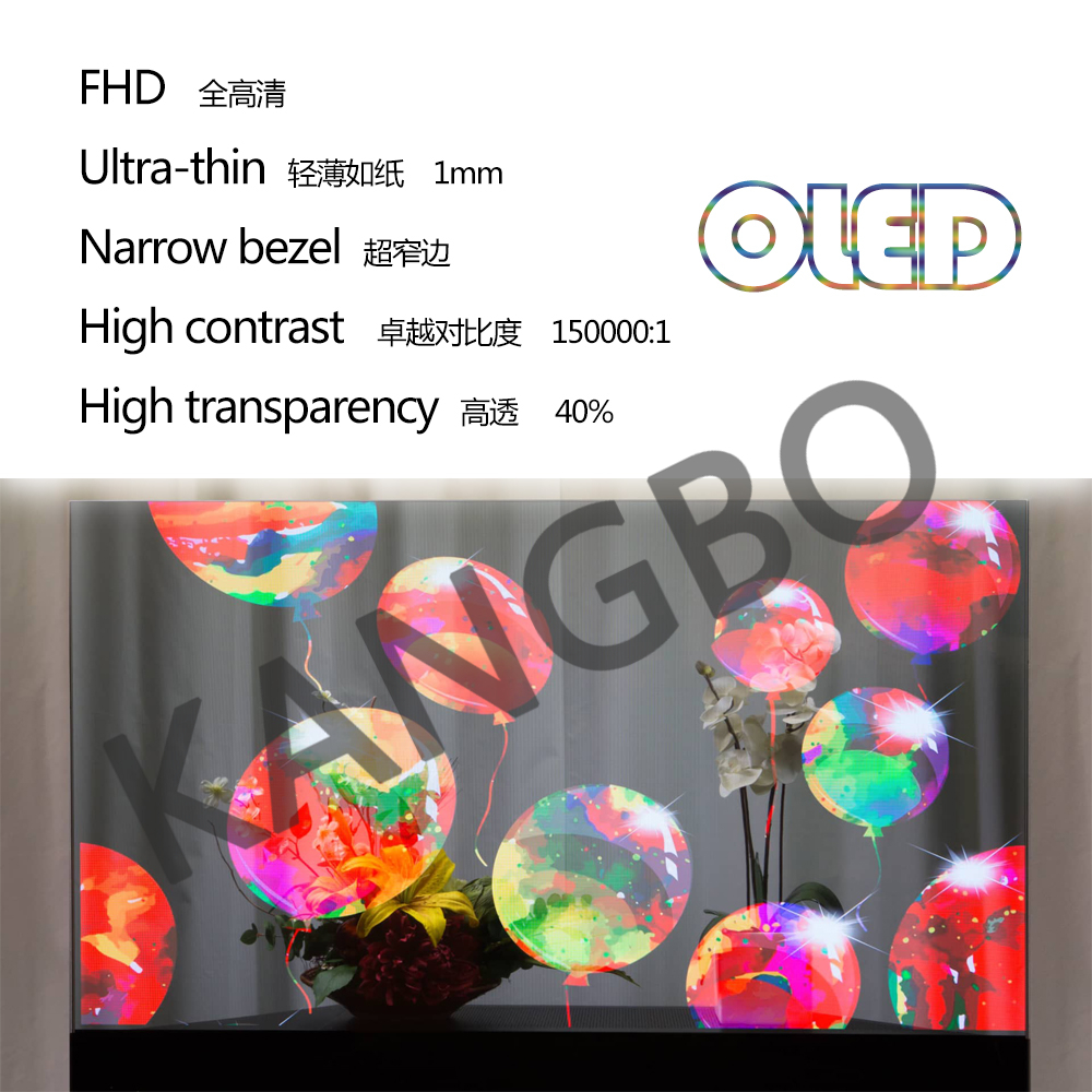 OLED transparent display