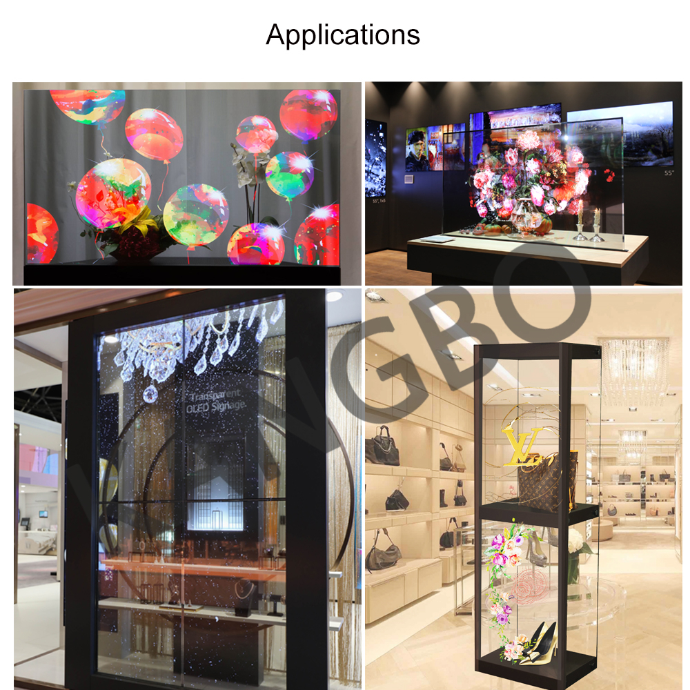 OLED transparent windows OLED transparent windows