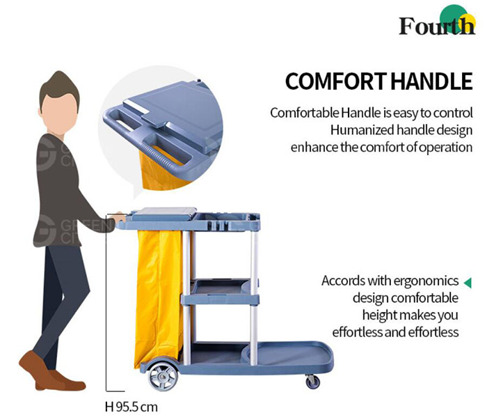 Commercial Cleaning Trolley for Hotel