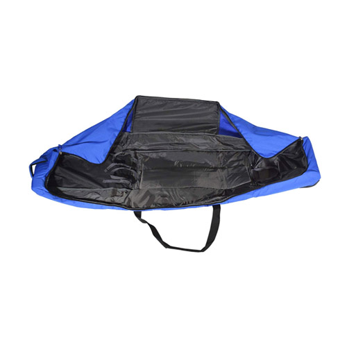 High capacity double ski bag