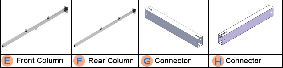 Solar Carport Mounting Structure