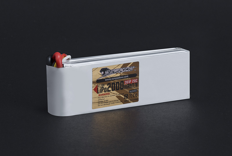 2000mAh 11.1V RC Boat Lipo Battery