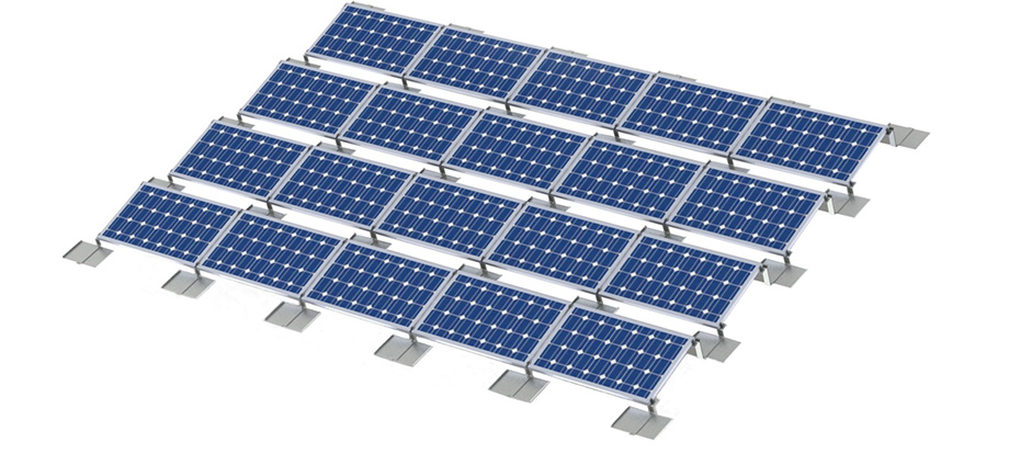 Aluminum ballasted mounting system Aluminum ballasted mounting system