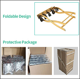 Folding Metal Hotel Luggage Stand