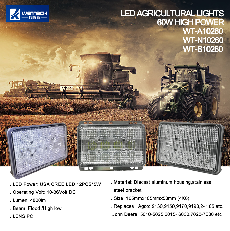 60W agricultural light