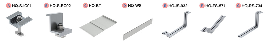 Aluminum ballasted mounting system Aluminum ballasted mounting system