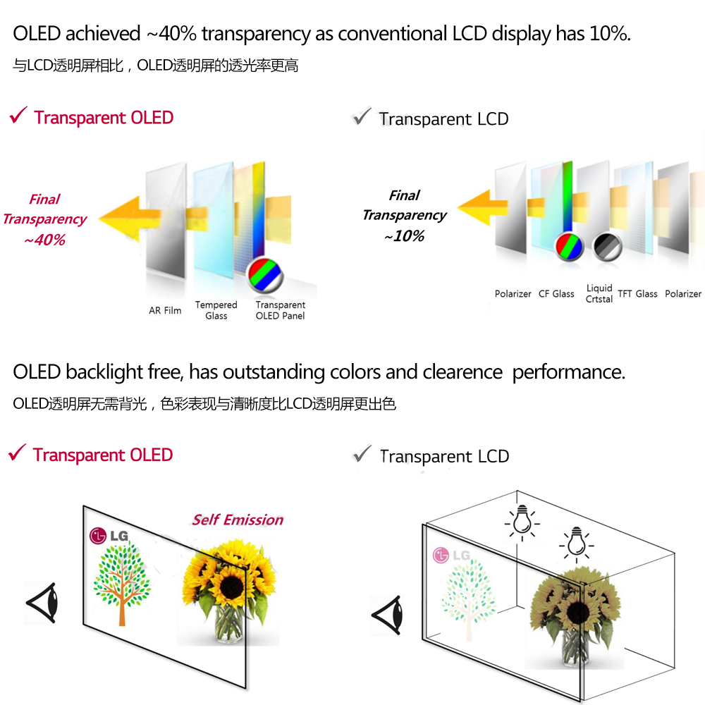 transparent OLED manufacturer