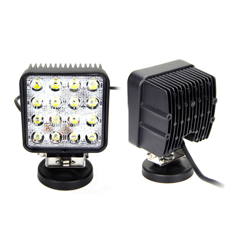 48W square led work light