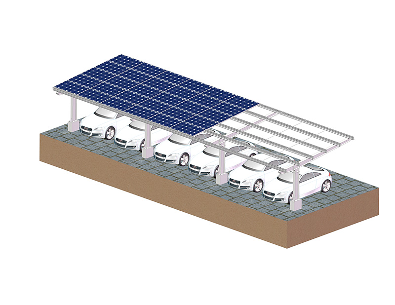 commercial Solar Carport Mounting Structure