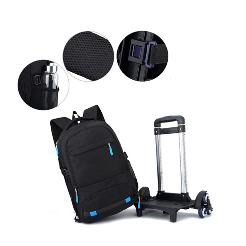 Trolley backpack students removable rolling 6 wheels Trolley backpack students removable rolling 6 wheels