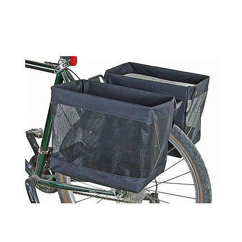 Bicycle rear rack basket bag Bicycle rear rack basket bag